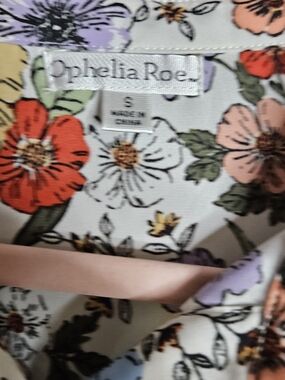 Ophelia Roe Floral Mini Dress - Multicolor